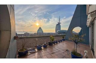 Wohnung kaufen in 27568 Mitte, Exklusive Terrassenwohnung mit einzigartigem Weserblick