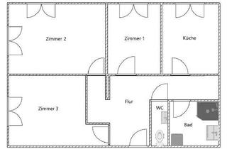 Wohnung mieten in 72488 Sigmaringen, Charmante Altbauwohnung mit neuer Küche – Ideal für WG & Studierende!