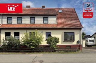 Doppelhaushälfte kaufen in 37197 Hattorf, Schöne Doppelhaushälfte in Hattorf am Harz - 193 m² Wfl., 2 Wohneinheiten