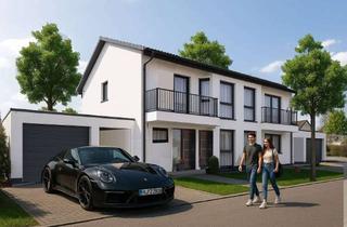 Doppelhaushälfte kaufen in 55263 Wackernheim, Moderne und großzügige Doppelhaushäfte mit Option auf Garage