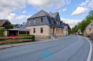 Haus kaufen in 09488 Thermalbad Wiesenbad, Familienglück auf zwei Etagen in Wiesa: unten wohnen, oben vermieten – und alles im Grünen.