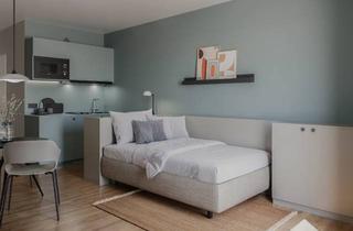 Wohnung mieten in Ferdinand Happ Straße, 60314 Frankfurt, Vollmöblierte 1-Zimmer-Wohnung im Frankfurter Ostend – ab sofort verfügbar