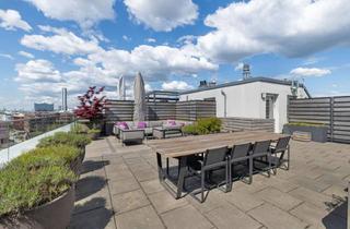 Penthouse kaufen in 20457 HafenCity, FREEPORT- Penthouse mit privater Dachterrasse und Panoramablick über die Elbe und die HafenCity