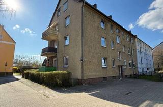 Wohnung kaufen in 38350 Helmstedt, Kleine Eigentumswohnung mit Balkon, Stellplatz, Gartenanteil und eigener Gastherme in Helmstedt