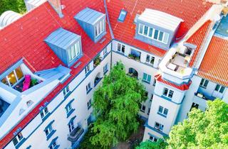 Wohnung kaufen in Heidekampweg 23, 12437 Baumschulenweg, Urban & ruhig: Möblierte 1,5-Zimmer-Wohnung mit Sonnenbalkon im grünen Treptow