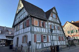 Wohnung kaufen in Dorfstraße 24, 74343 Sachsenheim, ++ 3,5-Zimmer Wohnung in Ochsenbach ++ vermietet ++ Denkmalschutz ++
