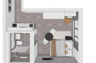 Wohnung kaufen in Hofgartenweg 14, 93051 Kumpfmühl-Ziegetsdorf-Neuprüll, uniQ living // Neubau - Studentenapartment mit Loggia // KFW + 5%-Afa