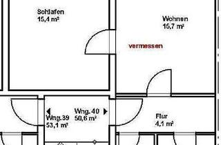 Wohnung mieten in Straße Des Friedens, 01896 Pulsnitz, 2-Raum-Wohnung --- Bad mit Wanne --- sep. Küche --- Balkon ---