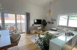 Wohnung mieten in Pfarrer-Siegfried-Kroiß Straße 36, 94113 Tiefenbach, Hochwertige Dachgeschosswohnung mit drei Zimmern und großem Balkon