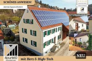 Bauernhaus kaufen in 91805 Polsingen, Charaktervolles Bauernhaus mit Nebenhaus, großer Scheune & Garten – nahe Hahnenkammsee