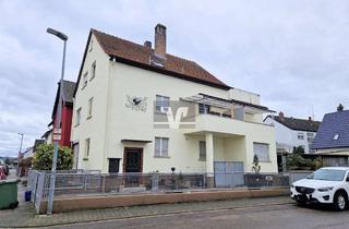 Haus kaufen in 68549 Ilvesheim, ILVESHEIM: 4 Familienhaus mit Lagerflächen und Garage in guter Lage (3 Wohnungen frei/leer)