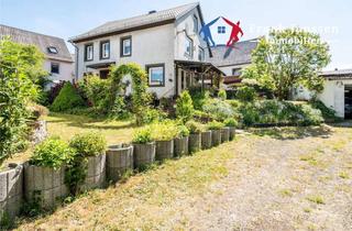 Einfamilienhaus kaufen in 54531 Wallscheid, Freistehendes Einfamilienhaus in Wallscheid - besonderes Grundstück, Garten, Veranda & Terrasse