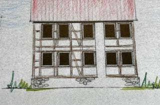 Haus kaufen in 37127 Dransfeld, Zweifamilienhaus mit großem Grundstück