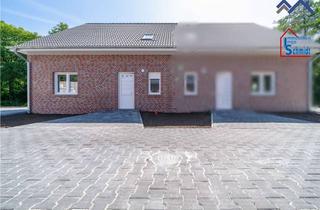 Haus mieten in 26826 Weener, Erstbezug einer modernen Doppelhaushälfte mit Warmmiete!