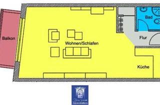 Wohnung mieten in 01877 Bischofswerda, Charmante Singlewohnung mit viel Platz ... Balkon ... Abstellraum ... Stellplatz!