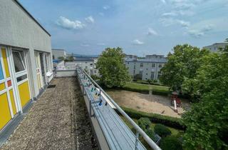 Penthouse kaufen in Ida-Dehmel-Ring 16, 68309 Käfertal, Klimatisiertes Penthouse mit großen Terrassen und Blick auf den Odenwald