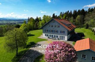 Bauernhaus kaufen in 88316 Isny, Ein wahres Juwel – Ihr exklusives Bauernhaus im Allgäu mit Panoramabergblick