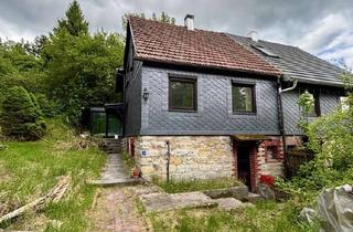 Doppelhaushälfte kaufen in 96528 Schalkau, Doppelhaushälfte mit großem Garten und Wintergarten in Schalkau!