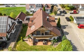 Haus kaufen in 87766 Memmingerberg, Großzügiges EFH mit Kamin und sonnigem Garten – Wohnkomfort auf ca. 240 m²