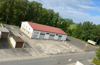 Gewerbeimmobilie kaufen in Waldstr. 21, 91448 Emskirchen, Lagerhalle Massivbauweise mit vollbefestigtem Grundstück