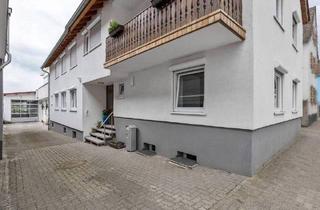 Mehrfamilienhaus kaufen in 76872 Freckenfeld, Freckenfeld - Gepflegtes, gedämmtes Mehrfamilienhaus 300qm mit Massivbauhalle auf 1260qm Grundstück