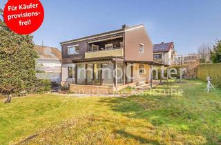 Einfamilienhaus kaufen in 76228 Karlsruhe, Karlsruhe / Wolfartsweier - Charmantes Einfamilienhaus in idyllischer Lage, eingebettet auf einem großzügigen Grundstück.