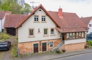 Wohnung kaufen in 63776 Mömbris, Charmantes Einfamilienhaus mit Ausbaupotenzial in ruhiger Lage von Mömbris