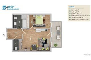Wohnung kaufen in 94577 Winzer, -NEUBAUPROJEKT- Moderne 2-Zimmer-Etagenwohnung in toller Lage von Winzer!