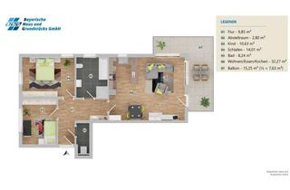 Wohnung kaufen in 94577 Winzer, -NEUBAUPROJEKT- Moderne 3-Zimmer-Etagenwohnung in toller Lage von Winzer!