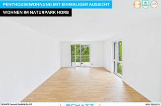 Penthouse kaufen in Kreuzerstraße 18, 72160 Horb, Exklusive 3-Zi Penthousewohnung mit Balkon I Wohnen im Naturpark Horb