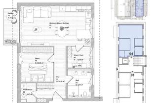 Wohnung kaufen in 93138 Lappersdorf, Licht & Raum: 3 Zimmer Wohnung mit Balkon