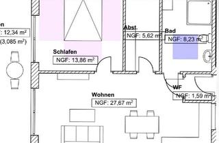 Wohnung mieten in Bräugarten 25, 94572 Schöfweg, Moderne 2-Zimmer-Wohnung mit Balkon in Schöfweg (WE2)