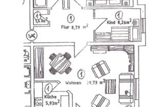 Wohnung mieten in Dürrbachweg 18, 97896 Freudenberg, 3-Zimmer-Wohnung im Erdgeschoß