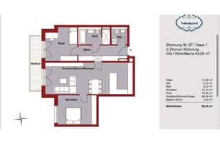Wohnung mieten in Hauptstraße 29, 82541 Münsing, Geschmackvolle 3-Raum-Wohnung mit Balkon in Münsing