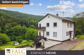 Haus kaufen in Im Grund, 69427 Mudau, Renovierungsbedürftiges 1-2 Familienhaus im Odenwald