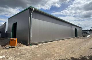 Gewerbeimmobilie kaufen in 89537 Giengen, Neubau: Beheizte Lagerhalle mit Freifläche
