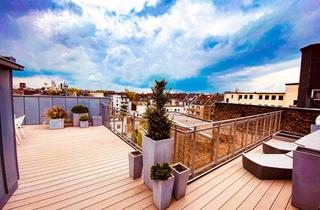 Penthouse mieten in 40210 Stadtmitte, Exklusiv möbliertes Penthouse mit 200m² Wohnfläche und 75m² Dachterrasse für 4 Monate zu vermieten