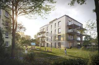 Wohnung kaufen in 04420 Markranstädt, Traumwohnung mit 18m² Terrasse im DG nahe des Kulkwitzer Sees, 4 Raum-Whg., KfW-40 Neubau