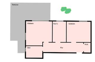 Wohnung kaufen in 65307 Bad Schwalbach, Bad Schwalbach - Provisionsfreie 2-Zimmer-Souterrain-Wohnung mit sonniger Terrasse