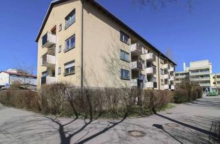 Wohnung kaufen in 82538 Geretsried, Zentrumsnahe 3-Zimmer-Hochparterrewohnung mit Balkon, TG-Stellplatz & viel Gestaltungspotenzial