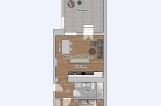 Wohnung kaufen in Augut-Bebel-Straße 24, 06108 Nördliche Innenstadt, Charmante 2-Raum Wohnung mit großer Terrasse!