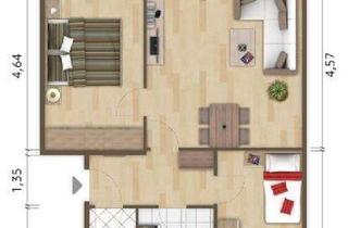 Wohnung mieten in Ziolkowskistraße, 02977 Zeißig, 3-Raumwohnung mit Balkon am Stadtrand von Hoywoy
