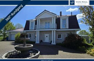 Villa kaufen in 38387 Söllingen, Landhausvilla mit Schwimmteich auf sehr großem Grundstück mit herrlichem Blick in bezugsfertigem Top