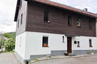 Einfamilienhaus kaufen in 09437 Börnichen, Einfamilienhaus mit Garage, Kamin & Pool in Waldrandlage: Reihenendhaus in Witzschdorf bei Chemnitz