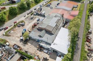 Gewerbeimmobilie kaufen in Römerstr., 67304 Eisenberg, Gewerbehallen-Komplex (ca. 1.248 qm) an der A6 in Eisenberg zw. Kaiserslautern und Ludwigshafen