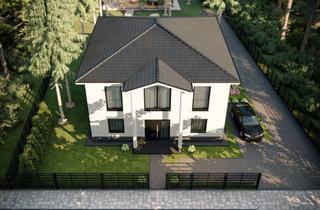 Villa kaufen in 15827 Blankenfelde-Mahlow, Luxus im Entstehen: Stadtvilla mit Kragarmtreppe – jetzt mitentscheiden & gestalten