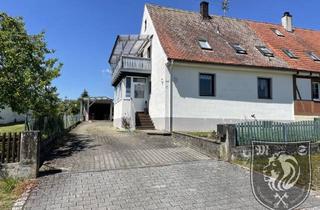 Doppelhaushälfte kaufen in 89440 Lutzingen, Lutzingen / Unterliezheim - DHH mit großem Grundstück und Werkstatt in Unterliezheim