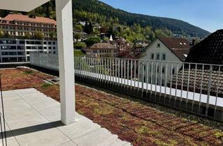 Wohnung kaufen in 75323 Bad Wildbad, Terrassenwohnung mit Ausblick – Ihre neue 3-Zimmer-Wohnung in Bad Wildbad