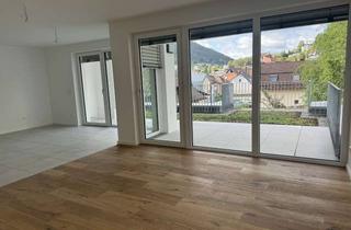 Wohnung kaufen in 75323 Bad Wildbad, Terrassenwohnung mit Blick ins Grüne – Ihre neue 3-Zimmer-Wohnung in Bad Wildbad