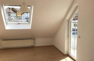 Wohnung mieten in Adolf-Kolping-Straße 21, 78166 Donaueschingen, Freundliche 3-Zimmer-DG-Wohnung mit Balkon und EBK in Donaueschingen